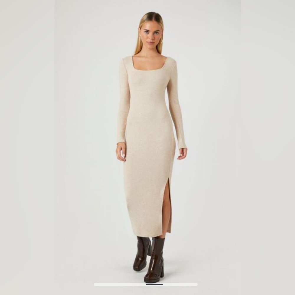 NWT Old Navy Fitted Ribbed Maxi Dress